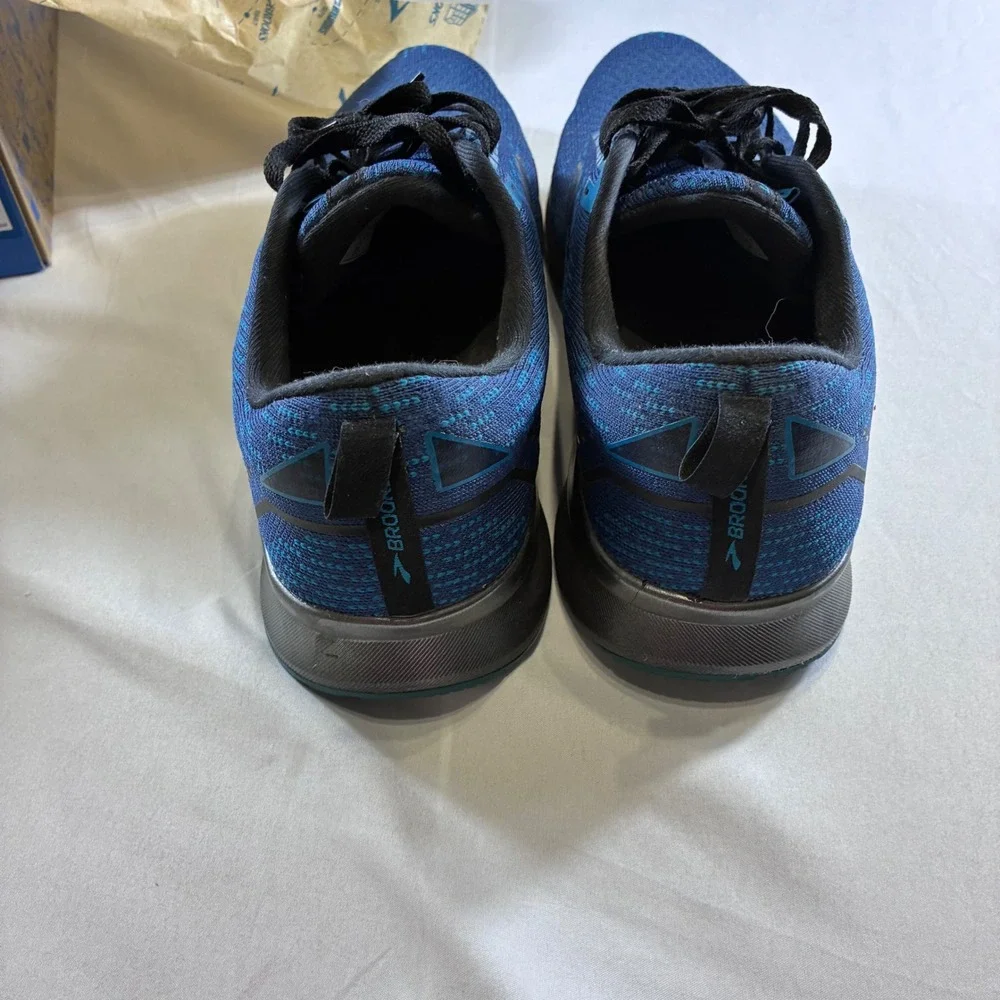 Brooks Levitate 5 Mens Running Shoes Blue Black Silver 1103701D412 Neutral 10.5
